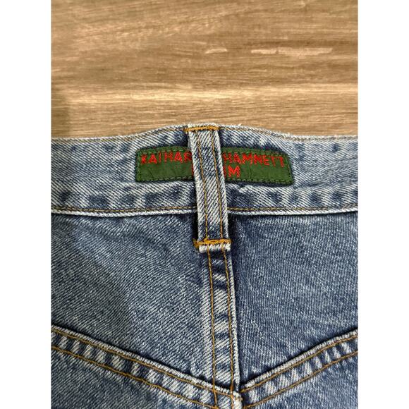 Vintage y2k Katherine Hamnet Denim Jorts for Men - Picture 4 of 7